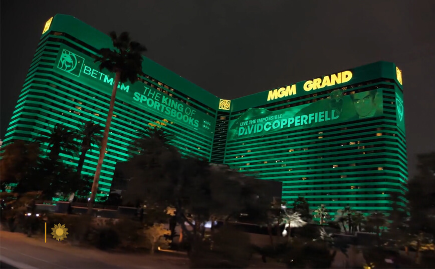 Une image du MGM Grand - Las Vegas.